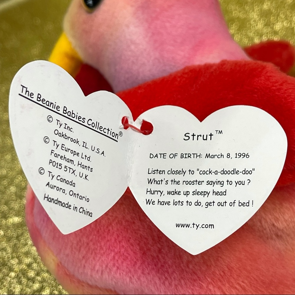 Ty The Beanie Baby Collection- Strut - Picture 3 of 4